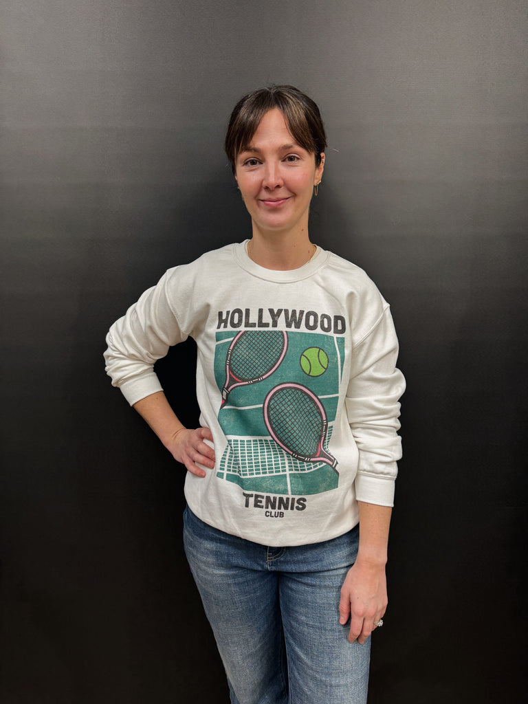 Hollywood Tennis Sweatshirt