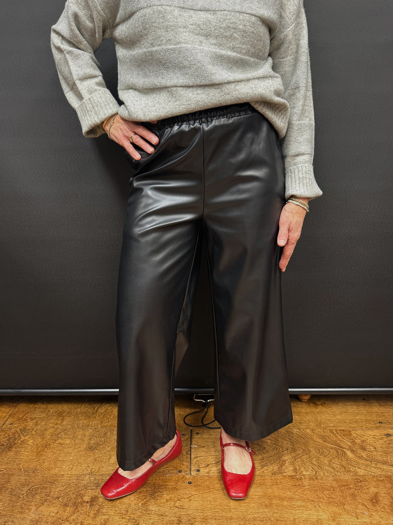 Larsson Vegan Leather Pant