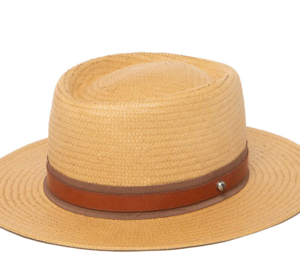 Straw Hat:Betty Boater by FRYE