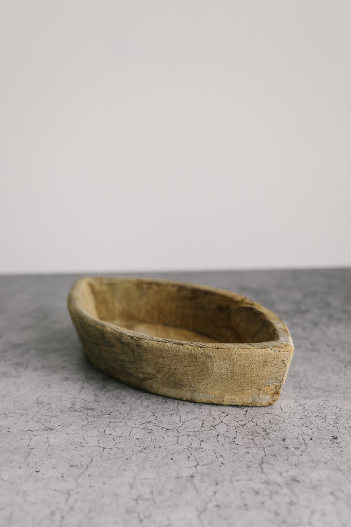 Found Wooden Catch-All
