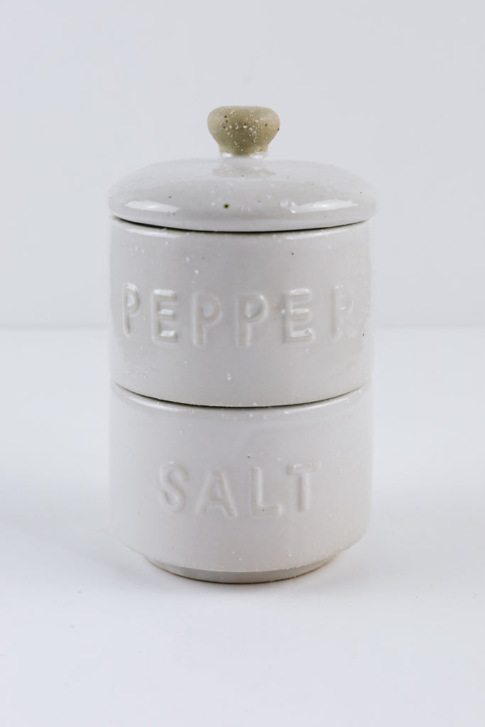 Stacked Salt & Pepper Pots