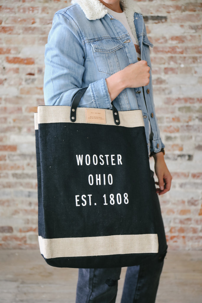 Wooster Market Bag in Black