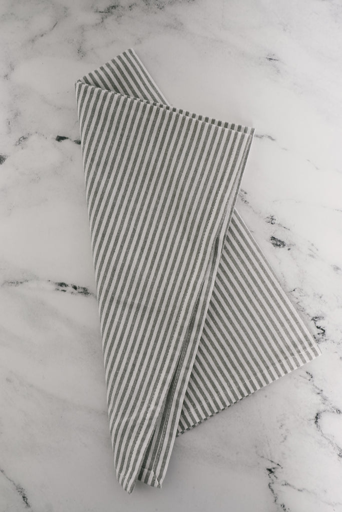 Cotton Stripe Tea Towel