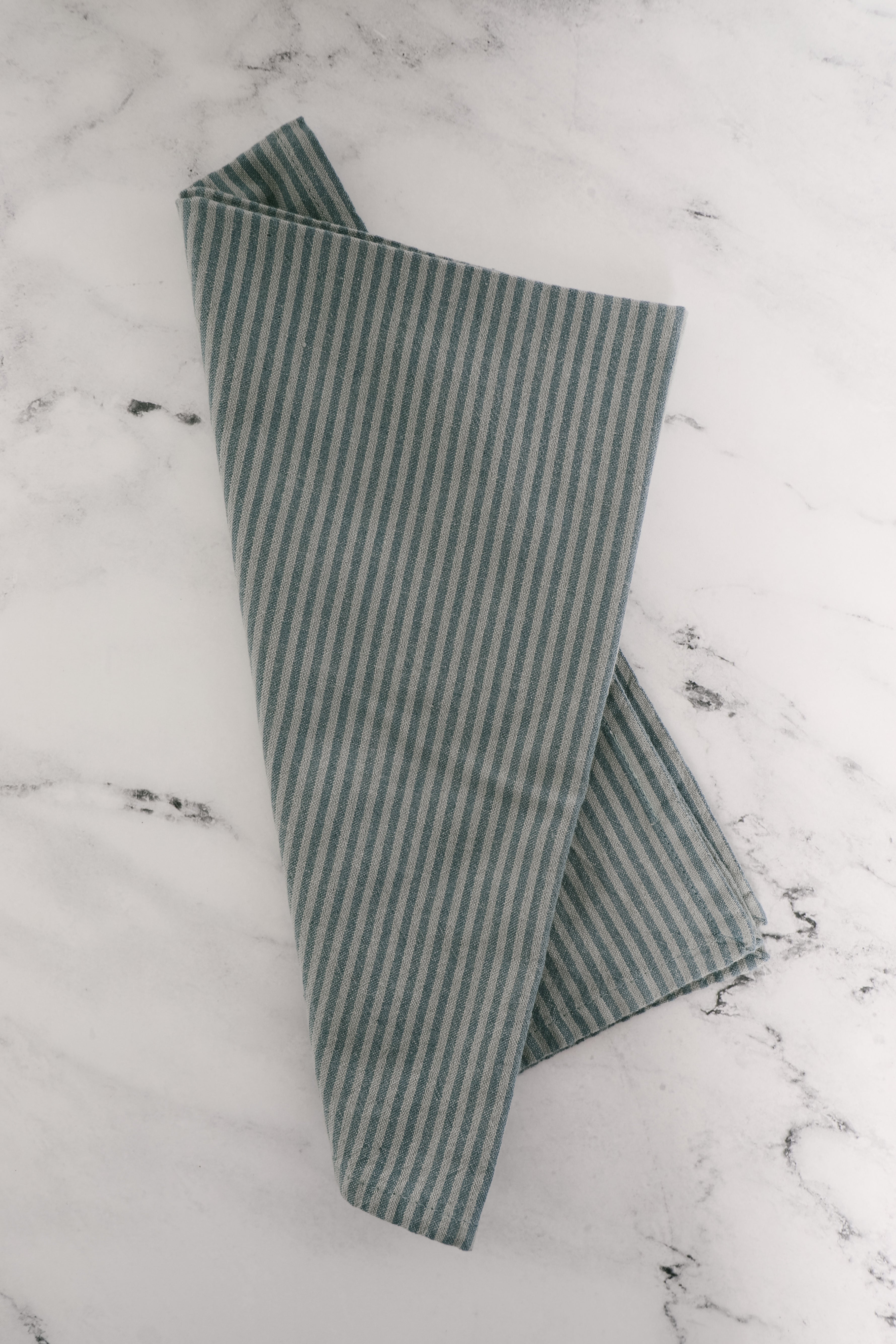 Organic Cotton Nutcracker Tea Towel — Stripes & Willows