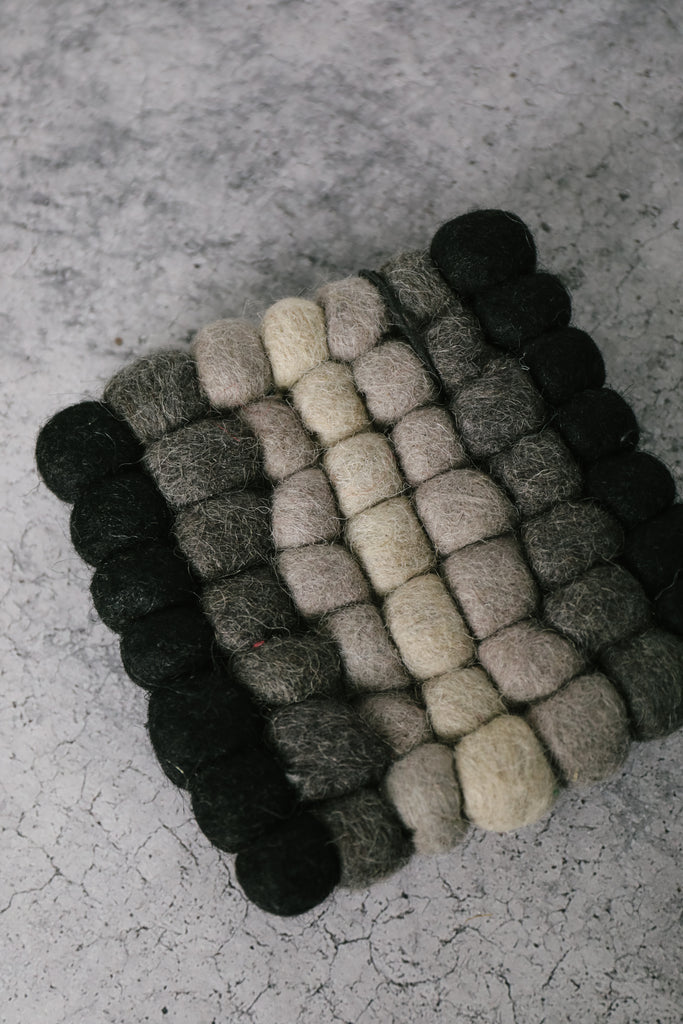 Wool Dot Trivet