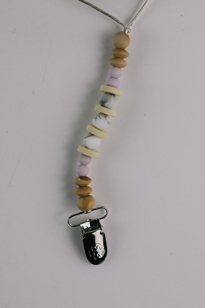 Beaded Pacifier Clip